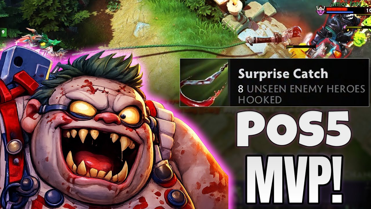 👉 POS 5 Pudge… Still MVP With Blind Hooks #1187