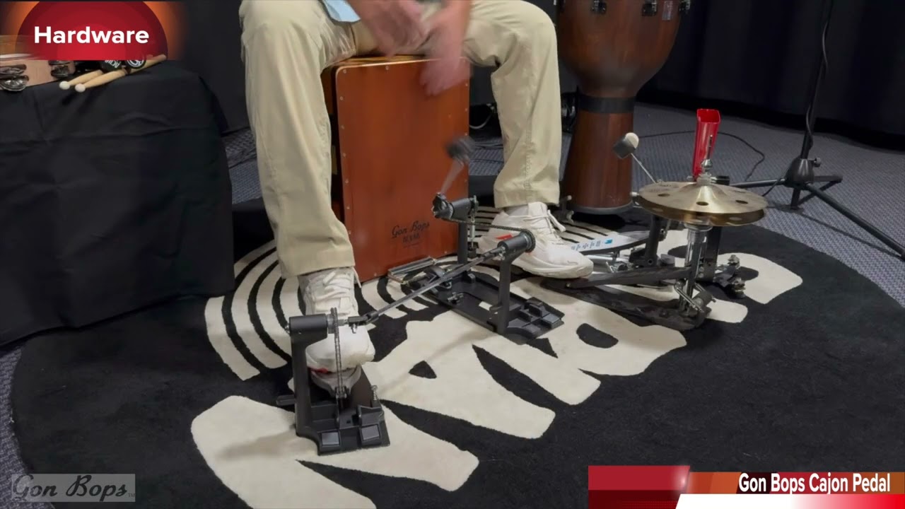 Gon Bops Cajon Pedal featuring Alex Acuna_Take 3