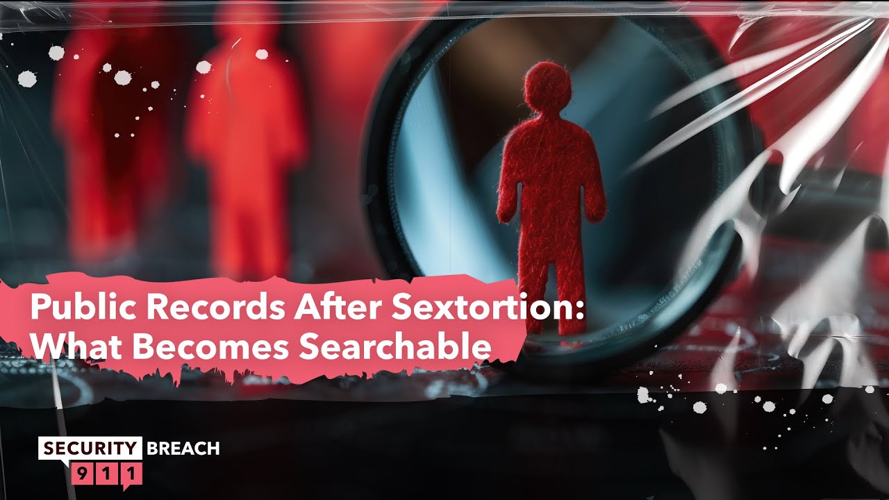 Public Records After Sextortion: What Becomes Searchable