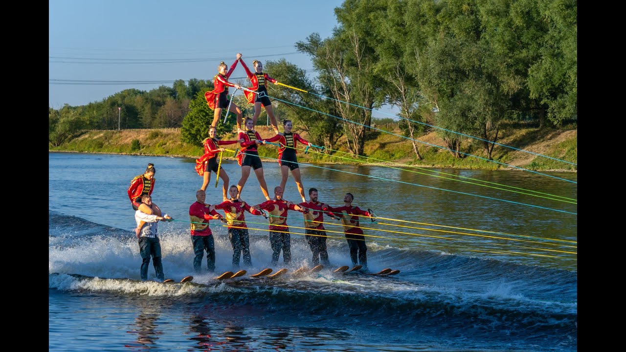 Maasmasters Waterski Showteam Clubshow 13 augustus 2022