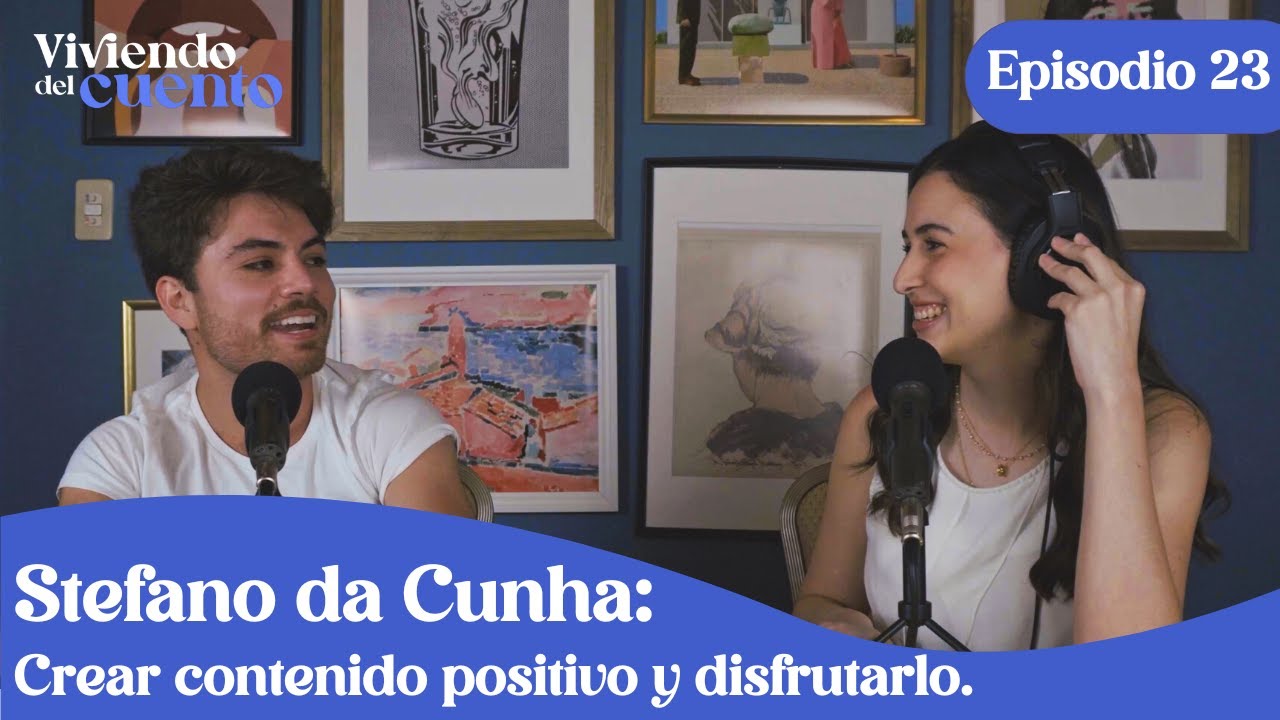 EP23: ¿Se puede vivir de Tik Tok?  | Con Stefano da Cunha (@esneni)