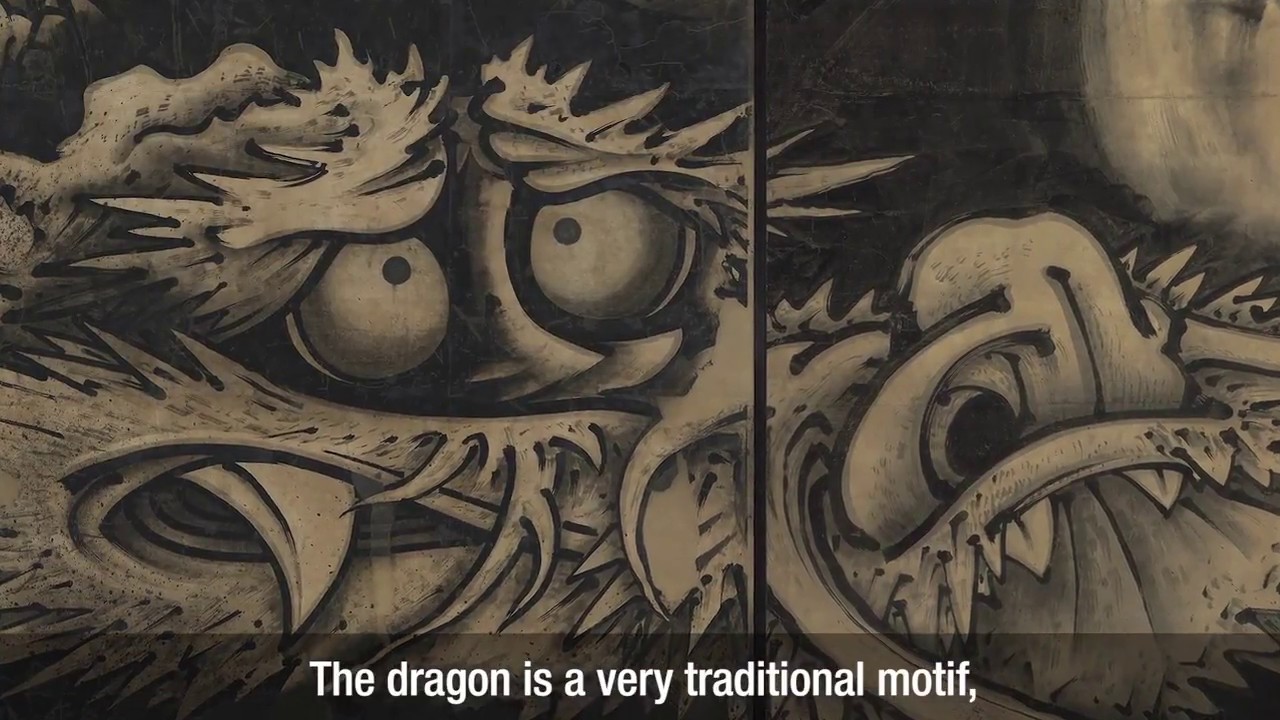 Dragon and Clouds 雲龍図 (Soga Shōhaku, 1763)