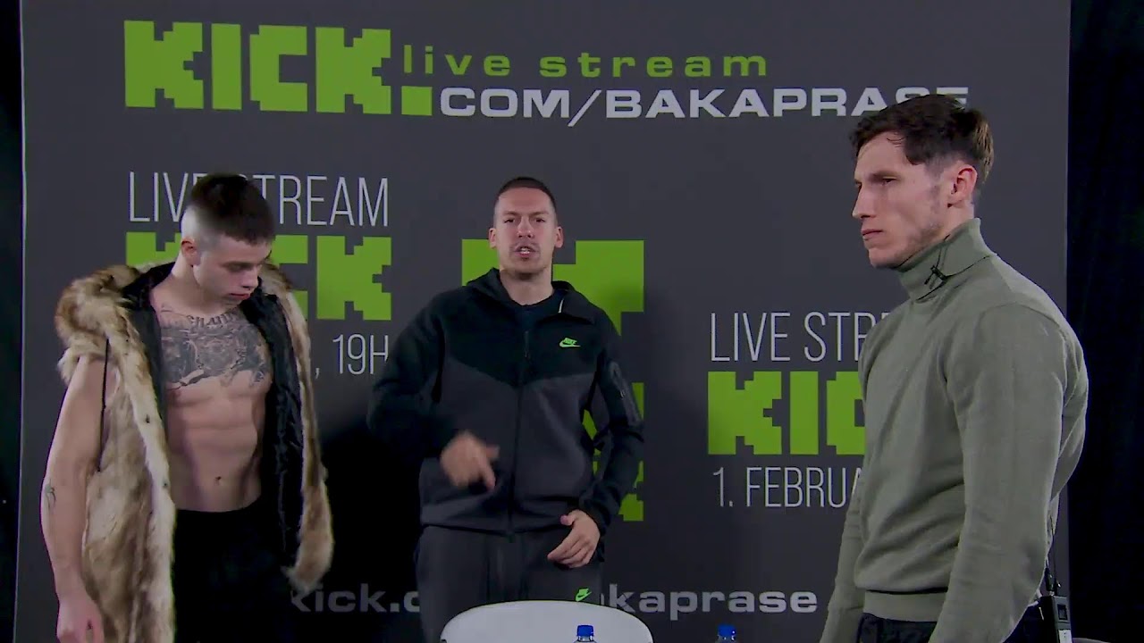 🔴BAKA PRASE LIVE - FACE OFF PRED BOX MEČ 🔴