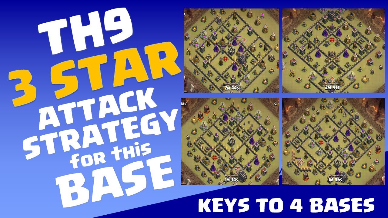 HOW TO 3 STAR TH9 WAR BASES III