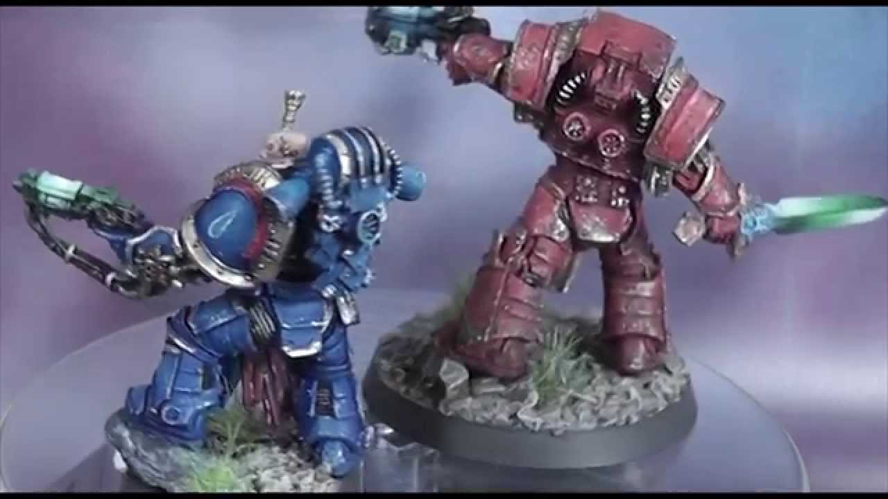Forgeworld Preator painting tutorial 2 (Painting power armor with an airbrush)