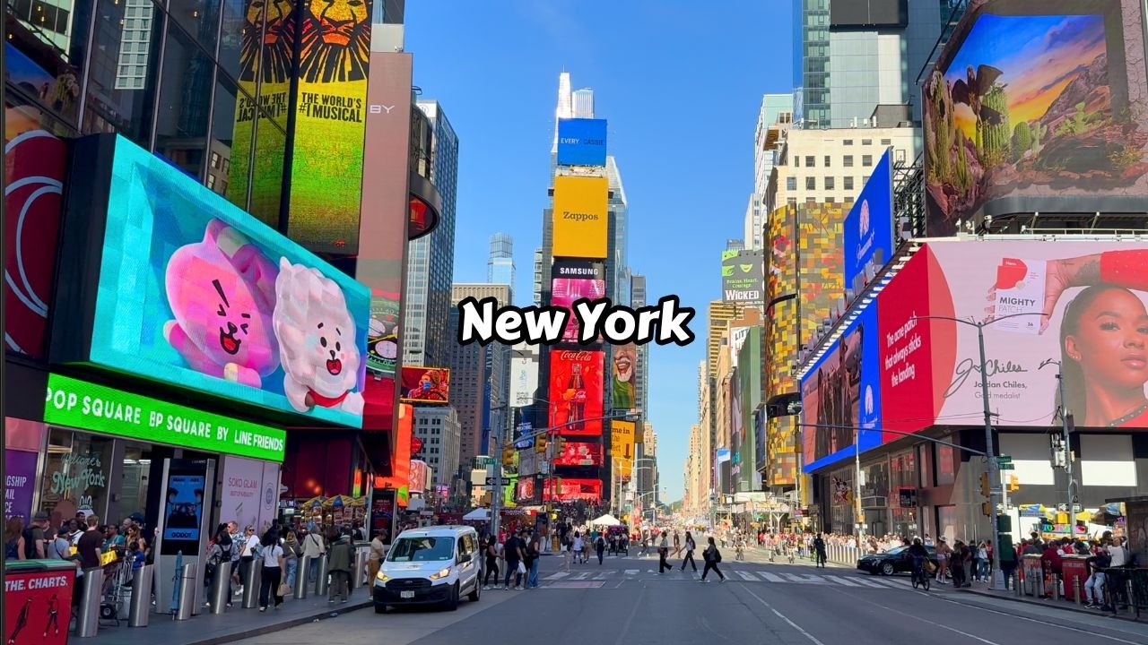 A Day Out In Times Square New York City 4k Walk