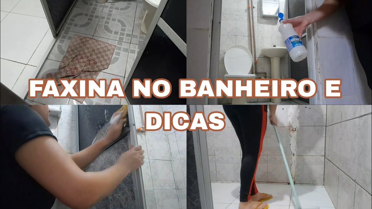VLOG: faxina no banheiro, dica para limpar as paredes, limpando o box | Bia Nunneess