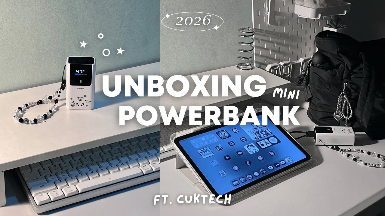 Распаковка мини-павербанка CUKTECH 10 📦 находки с Shopee, аксессуары для iPad, аксессуары для iPh...