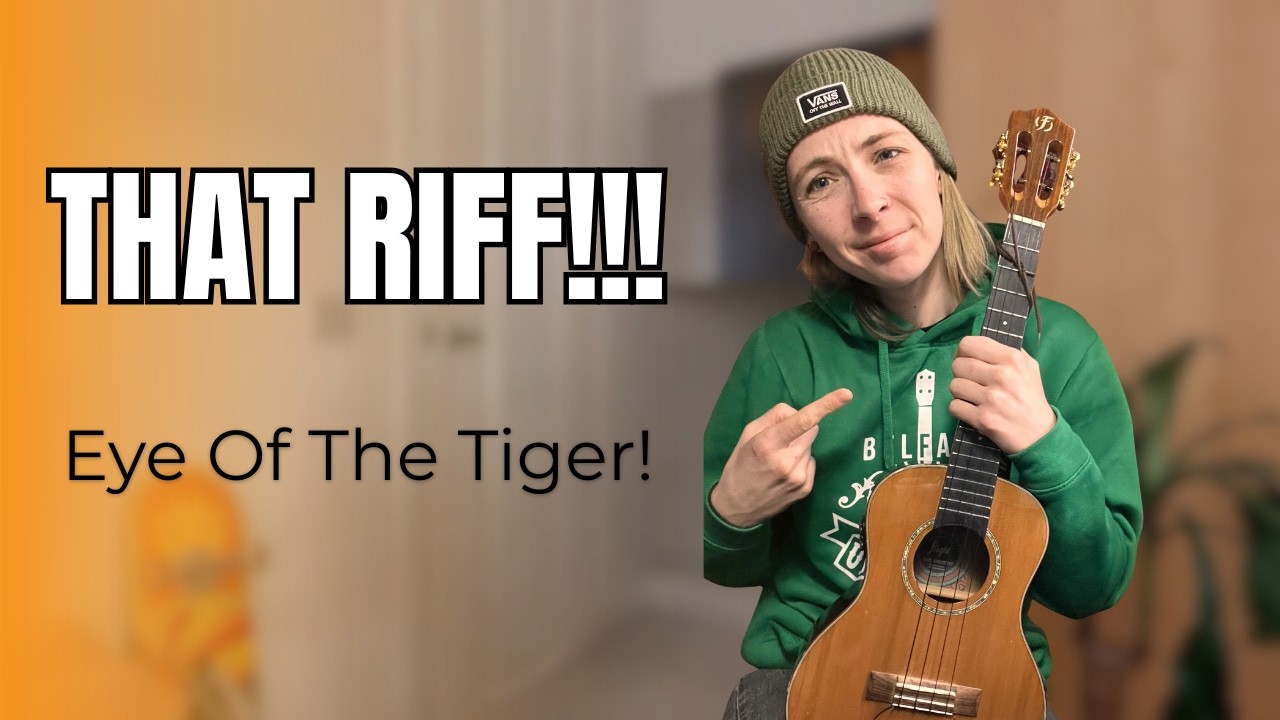 Eye of the Tiger - Survivor - Easy Ukulele Lesson