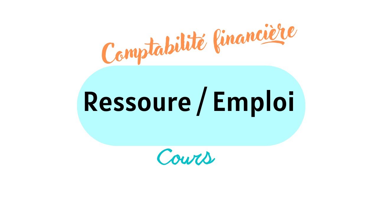 La notion emploi/ressource (المصدر والاستخدام) الشرح بالدارجة