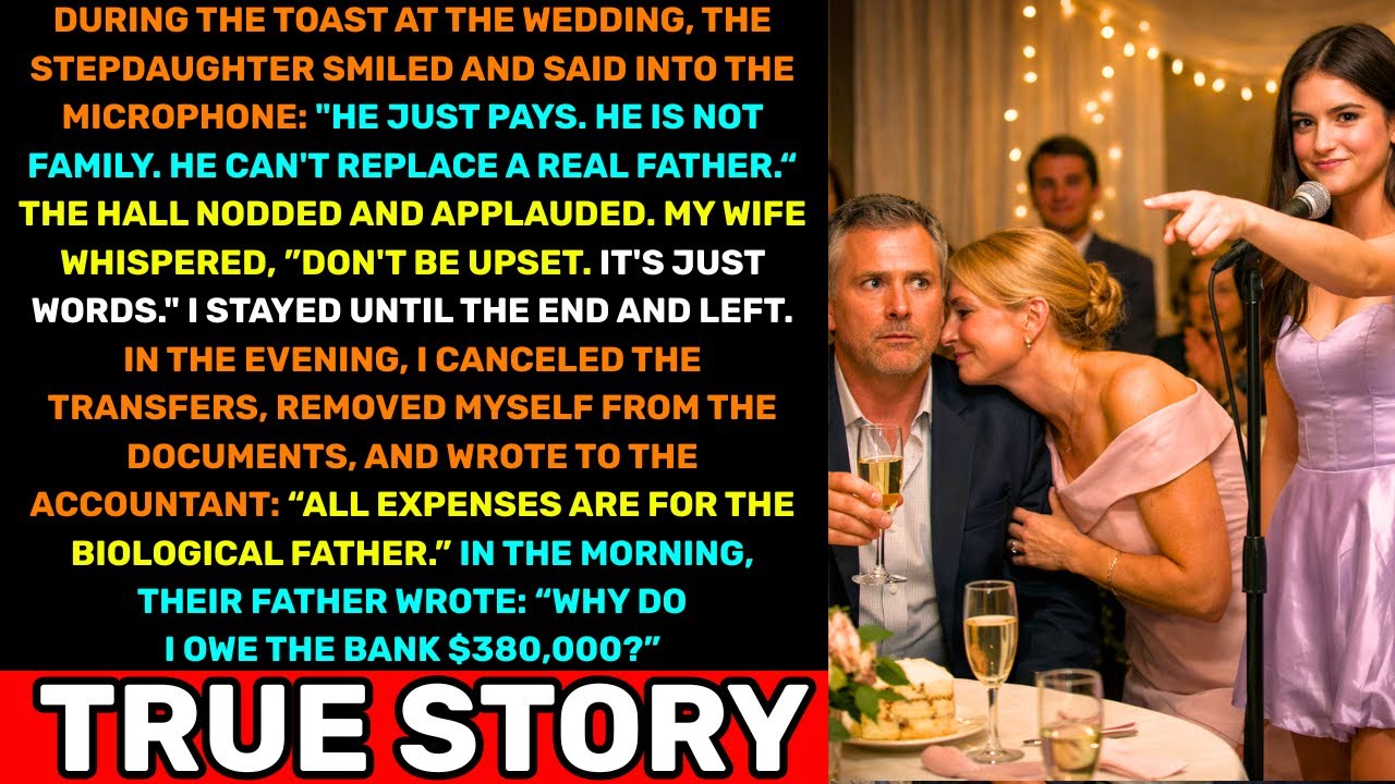 My Stepdaughter Said I Was Just a Wallet — I Stayed Silent and Cut the Transfers | Family Revenge