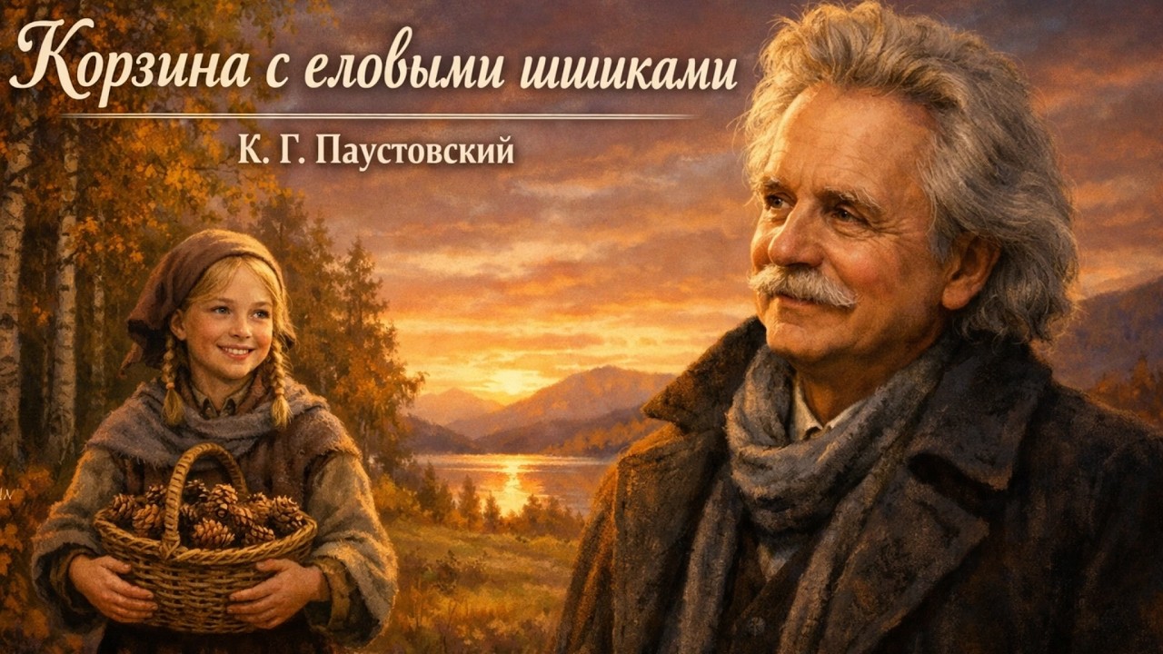 Рассказ «Корзина с еловыми шишками» | К. Г. Паустовский | Аудиокнига