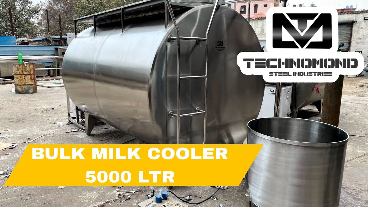 BULK MILK COOLER 5000 LTR. MILK COOLING TANK 5KL
