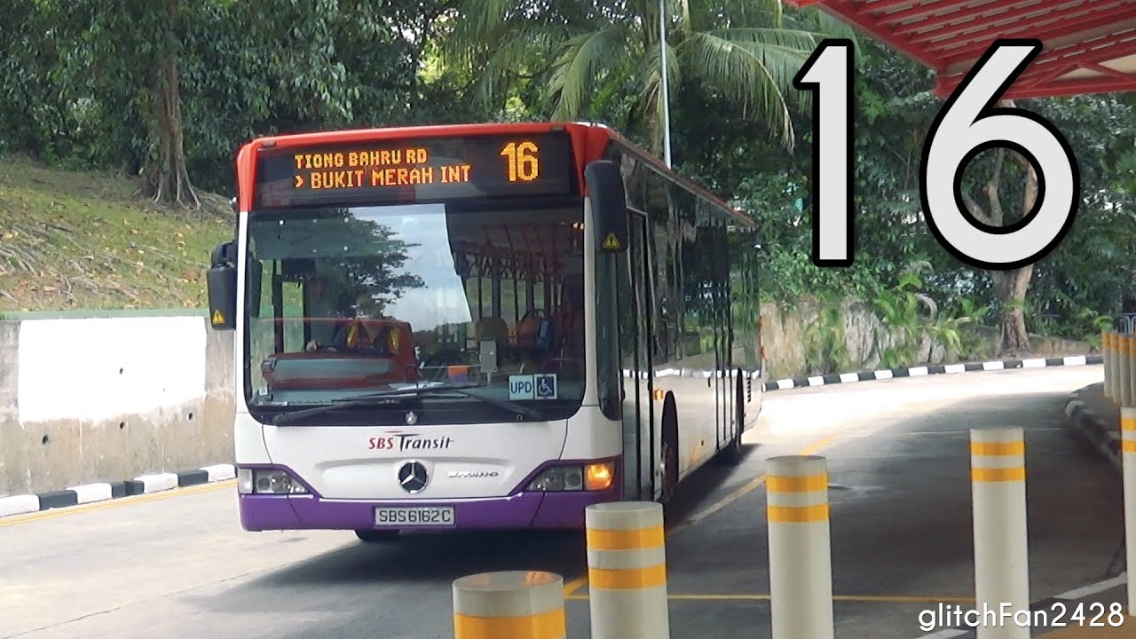[SBST] Loud Voith - SBS6162C on Service 16 - Mercedes Benz Citaro