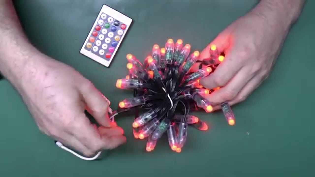 Multicoloured LED Pixels WS2811 & IR Remote Controller