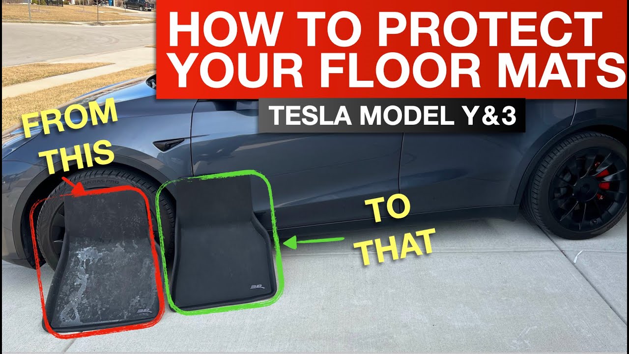 How to Protect and Restore Your Tesla Floor Mats (MAXPider and All)