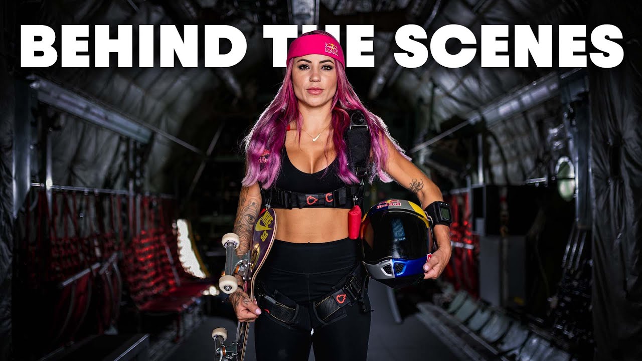 Highest Skate Trick Ever? Go Behind The Scenes Of Leticia Bufoni Sky Grind