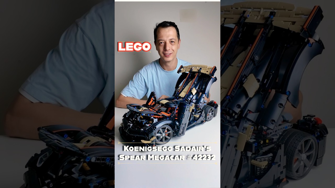 Koenigsegg Sadair's Spear Megacar #42232 #lego #technic