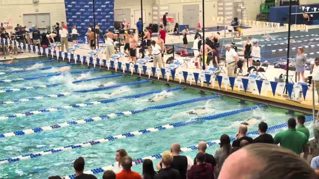Men’s 200 Backstroke Prelims Heat 4 | 2026 ACC Swimming & Diving Championships