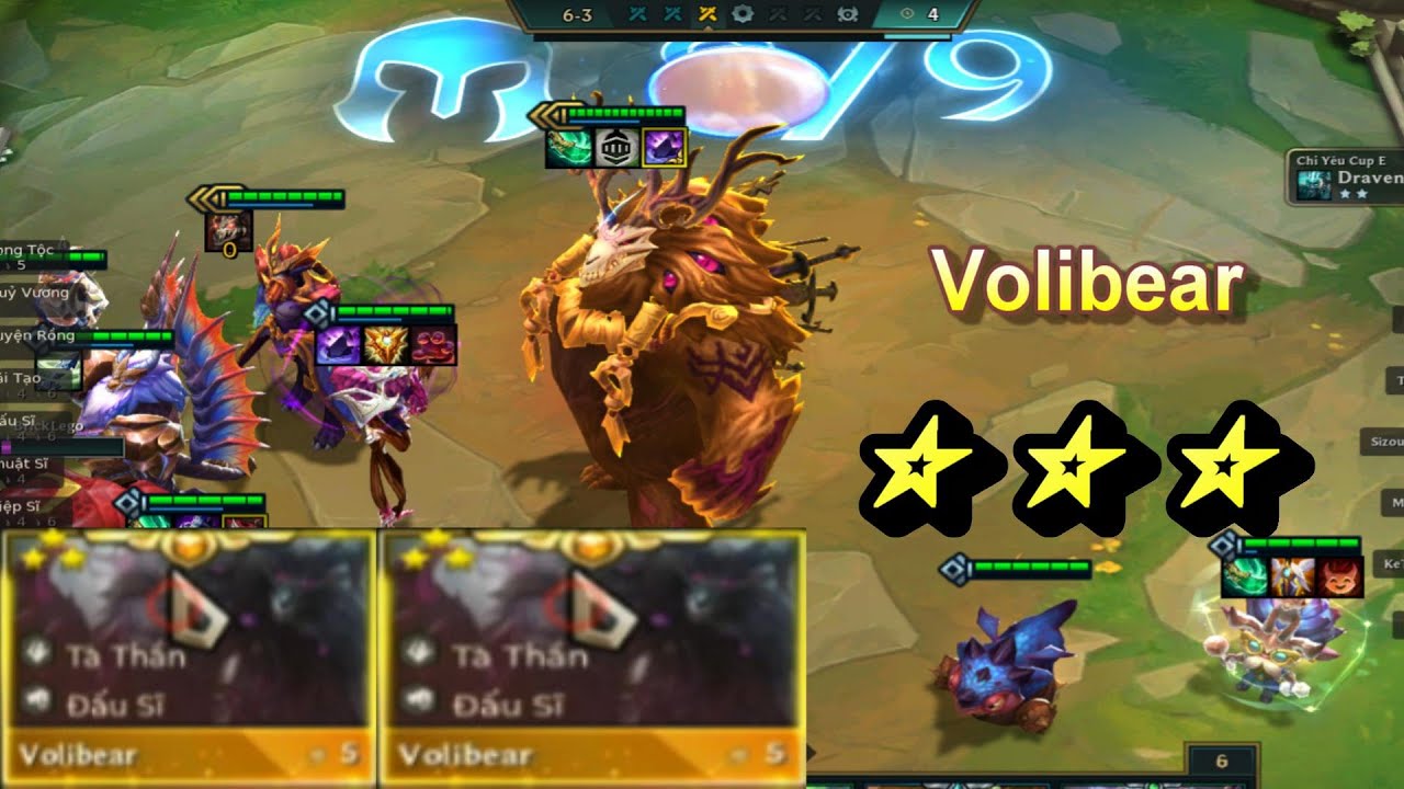 Volibear 3 Stars ⭐⭐⭐5 COST 3 STAR | TFT Set 5.5