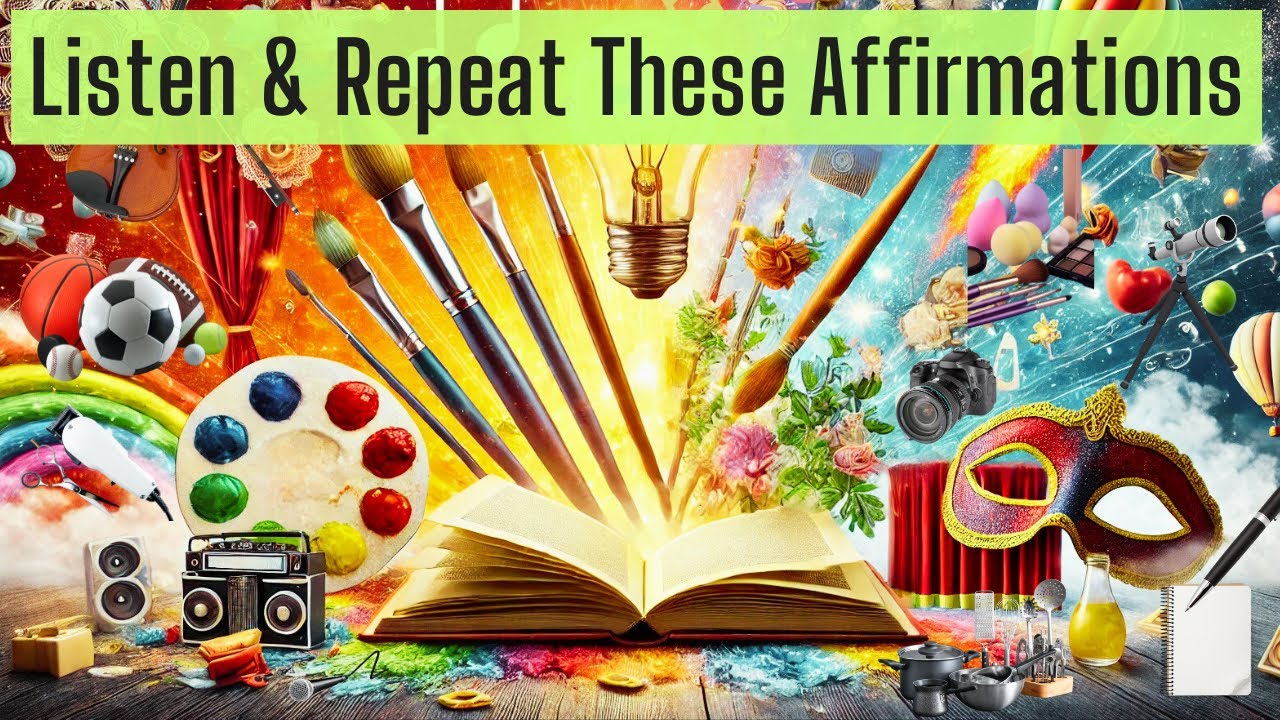 🔥 Unlock Your God-Given Creativity | Powerful Christian Affirmations & Scriptures for Artists 🎨🎶✍️