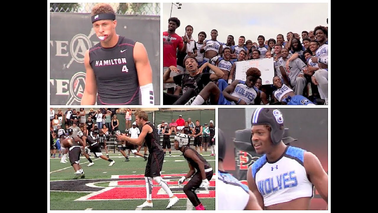 Chandler (AZ) vs Hamilton (AZ) SDSU7v7 Championship Game 2015