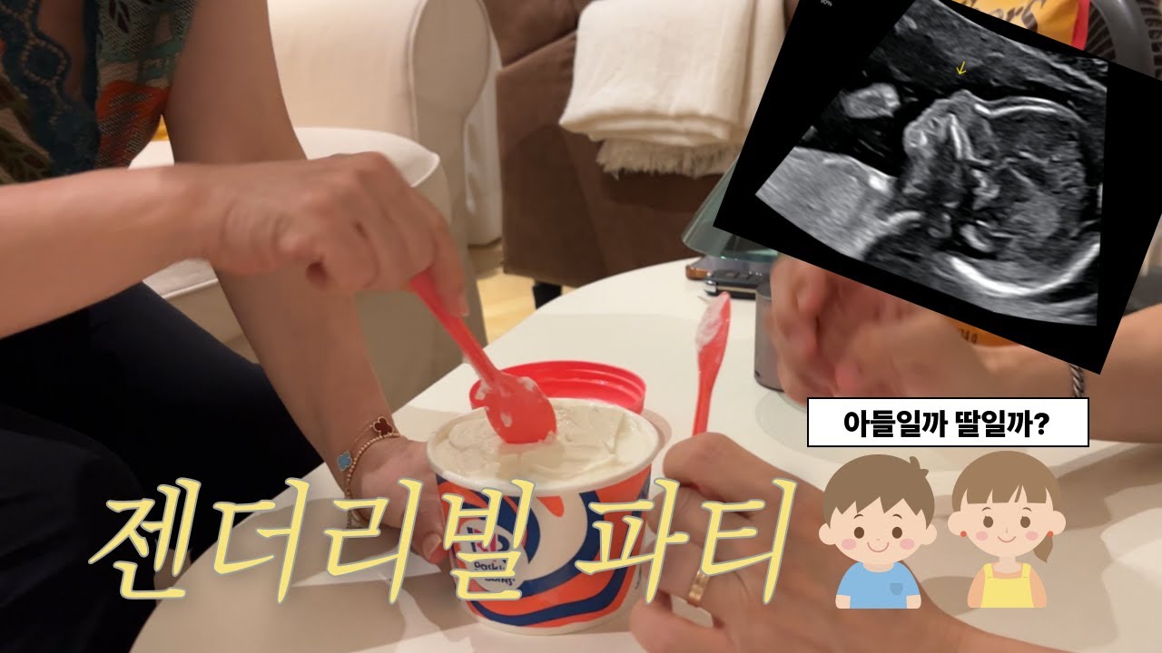 [VLOG] 임신16주 브이로그ㅣ 2차기형아검사ㅣ젠더리빌파티ㅣ16주젠더리빌ㅣ장꾸맘예측결과ㅣ장꾸맘의각도법ㅣ임신선물
