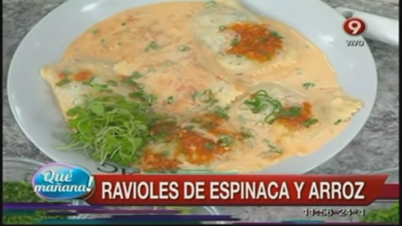 Hoy cocinamos: Escabeche de pollo y ravioles de espinaca y arroz
