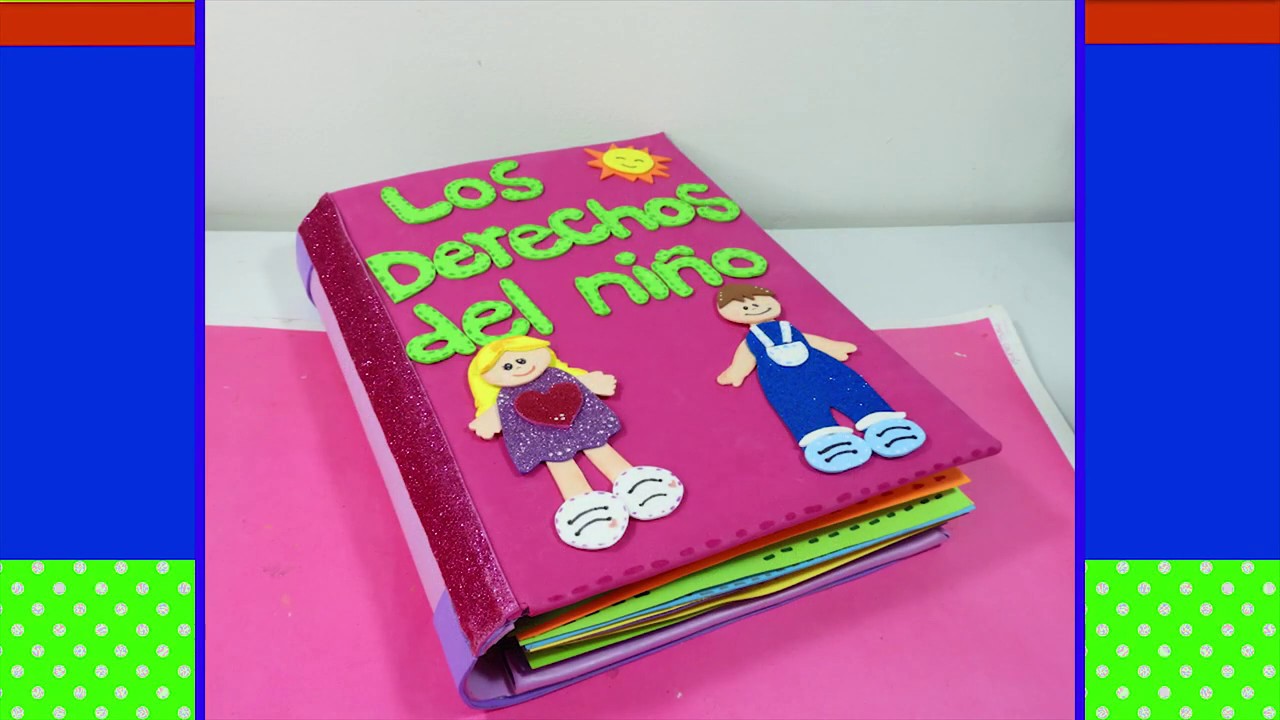 LIBRO DIDÁCTICO CON FOAMI  📚✍MANUALIDADES FÁCILES