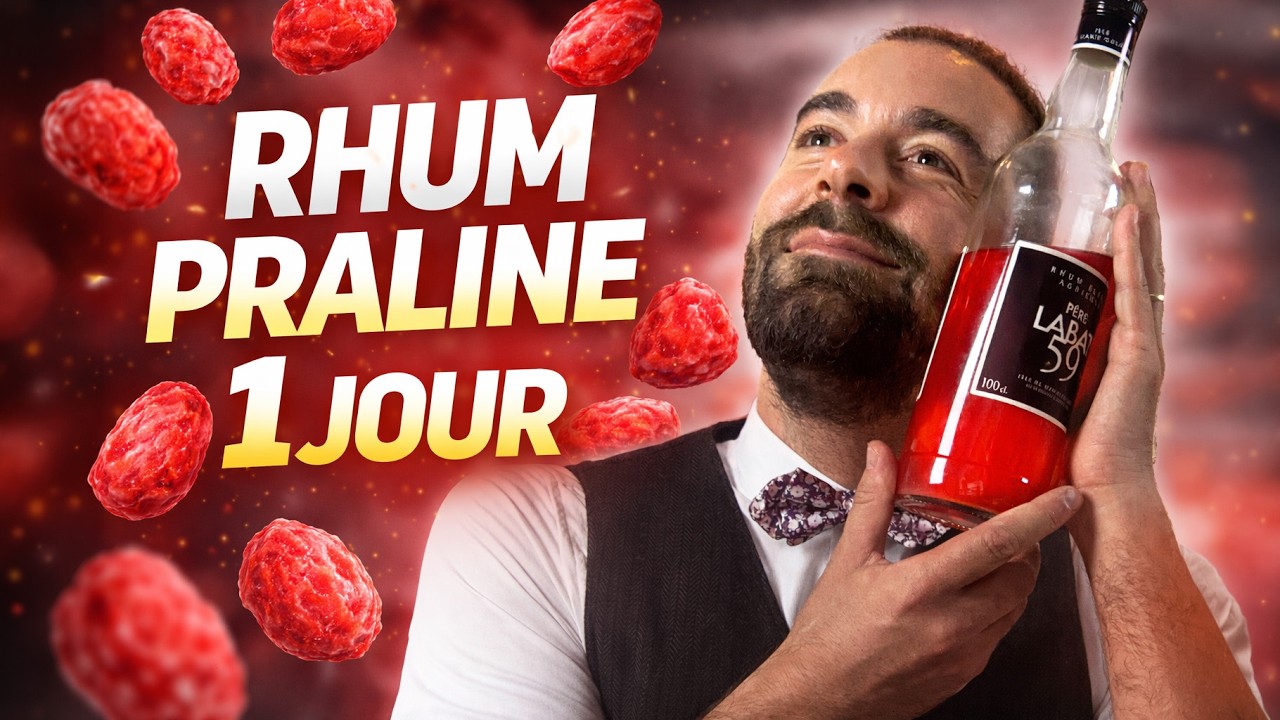 Le meilleur RHUM ARRANGE du monde! Et en quelques heures seulement!