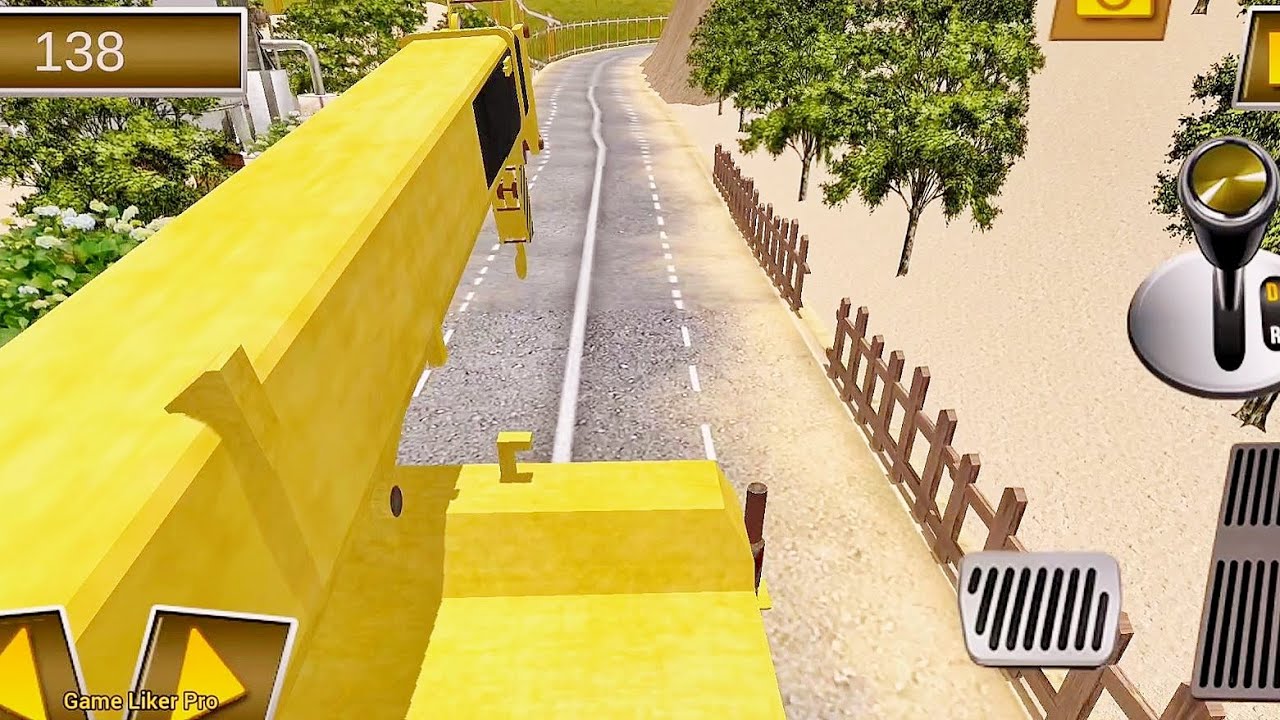 Construction Crane Hill | #5 | Excavator Crane Driving Work Station Game Liker Pro On YouTube