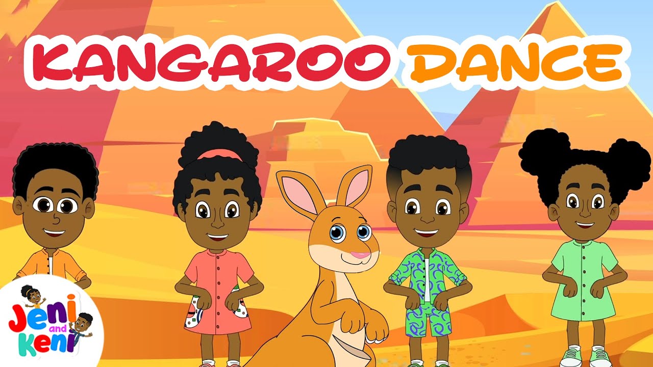 Kangaroo Song 🦘 | Fun Kids Rhymes & Learning Songs Compilation| JENI and KENI 