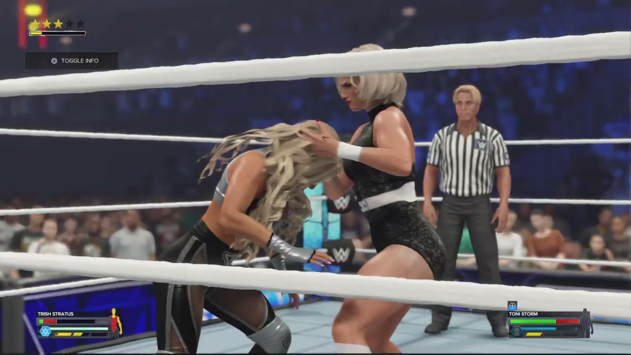 WWE 2K24 Dream Match - Trish Stratus vs. Toni Storm (c) - AEW Women's Title