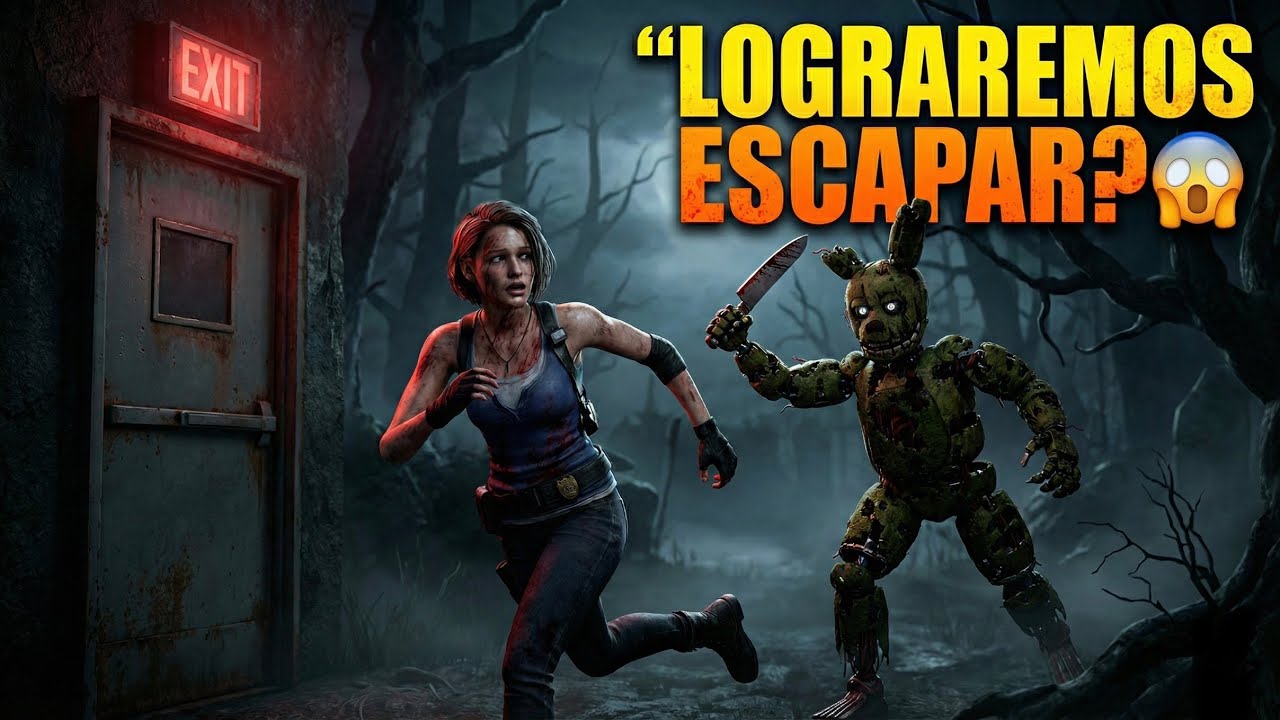 ¿LOGRAREMOS ESCAPAR DE SPRINGTRAP MIS AMIGOS Y YO? 😰