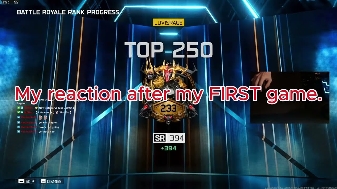 TOP 250 After ONE Match?! Warzone Ranked Is Broken