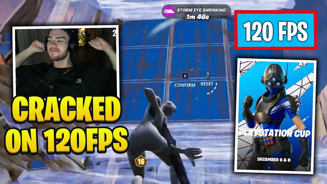 What Happens When Mongraal Plays PLAYSTATION Cup with 120 FPS?