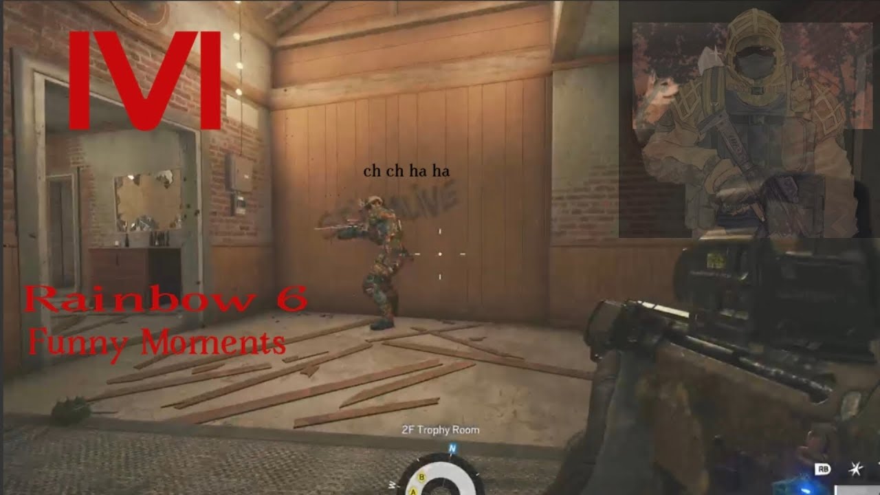 Funny R6 moments #2 w my buddy SBGrey 1v1