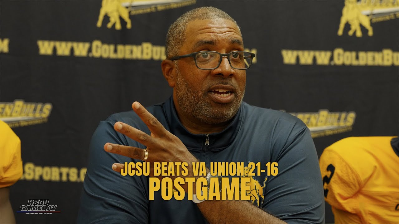 Maurice Flowers talks JCSU football win over CIAA champ VA Union  | HBCUGameDay.com