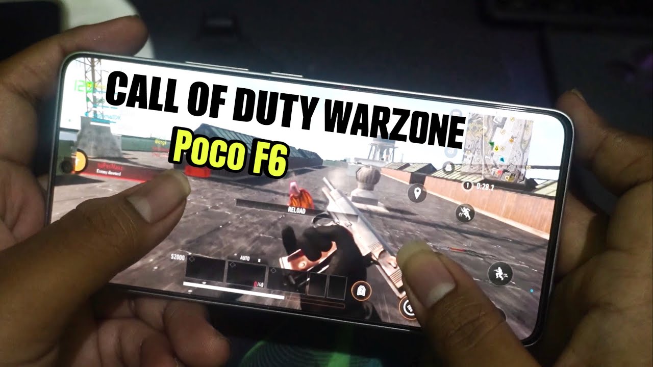 Test Gaming Call Of Duty Warzone Mobile di Poco F6 #2 #2025 