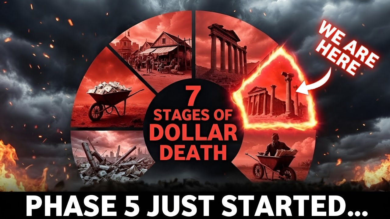 The 7-Stage Death of the Dollar &mdash; And Why We&rsquo;re Now Crossing Stage 5