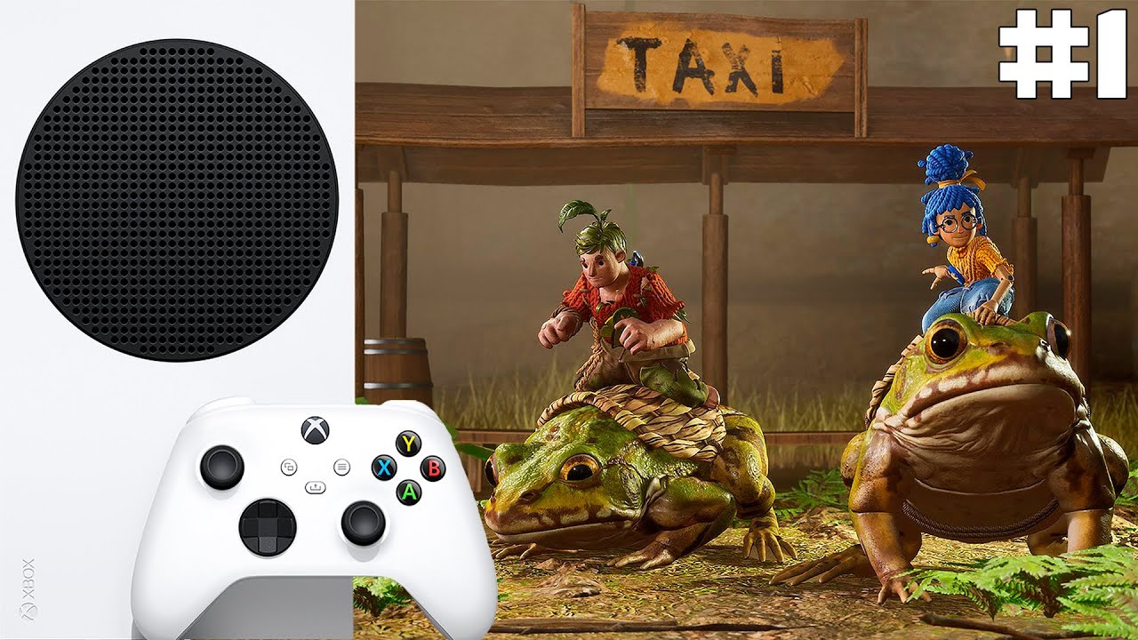 It Takes Two ВДВОЁМ С ДЕВУШКОЙ НА XBOX SERIES S #1