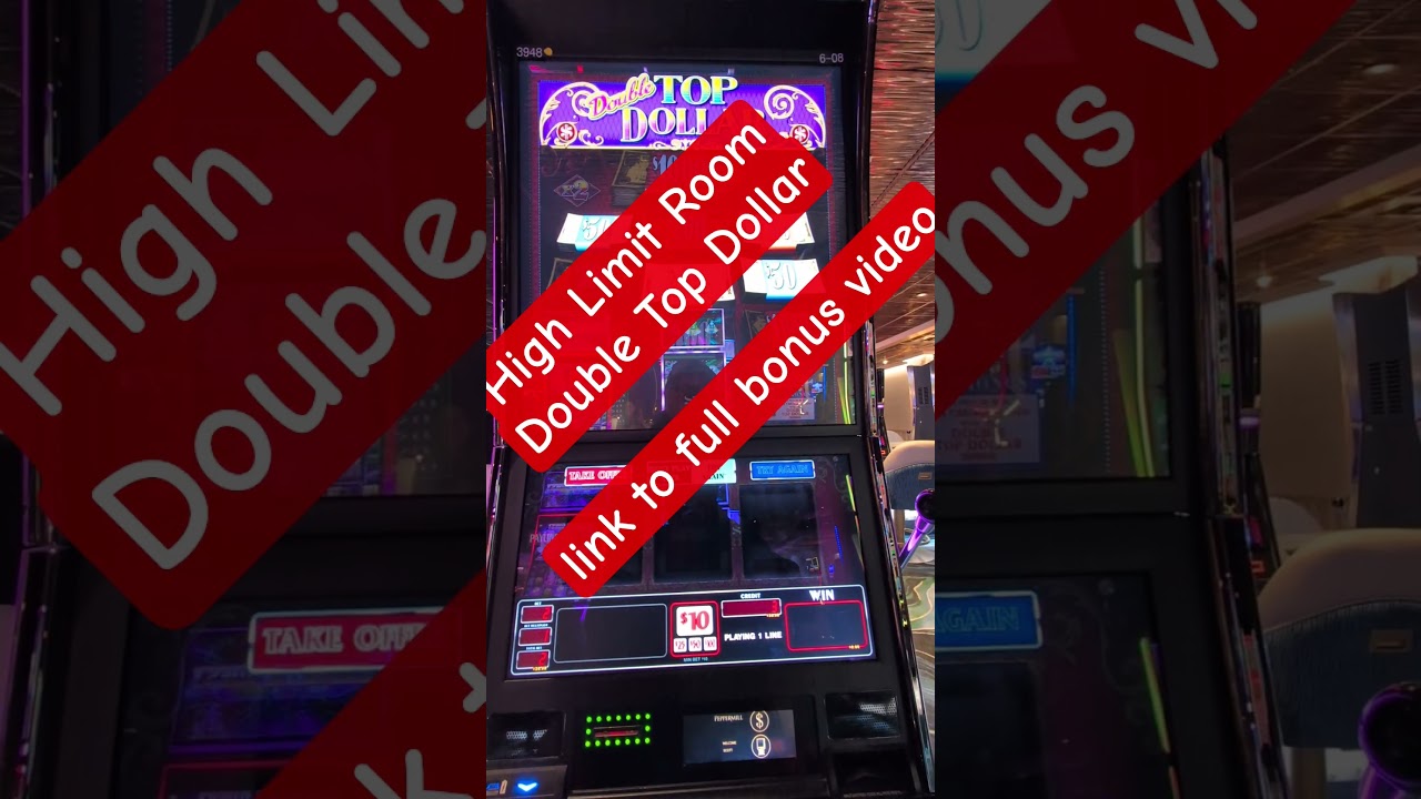 link to full bonus Peppermill Reno High Limit Room Double Top Dollar 