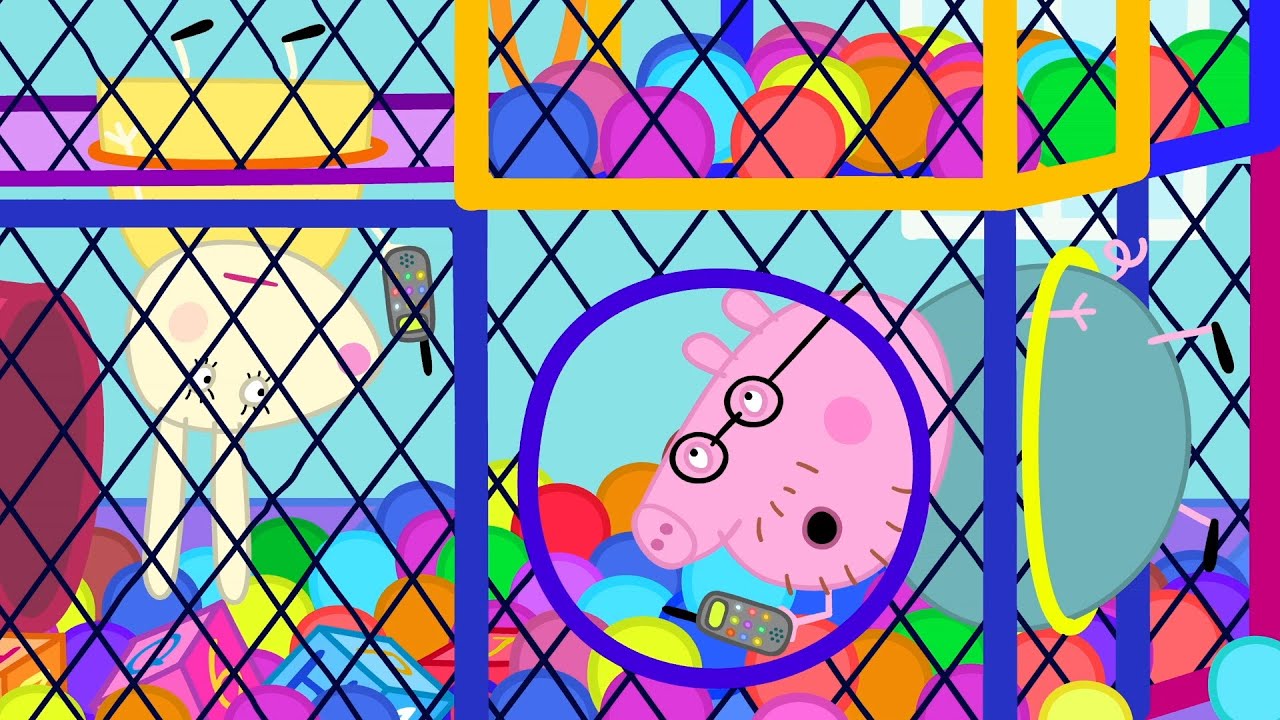 Peppa Pig New Episodes - Soft Play - Kids Videos | New Peppa Pig