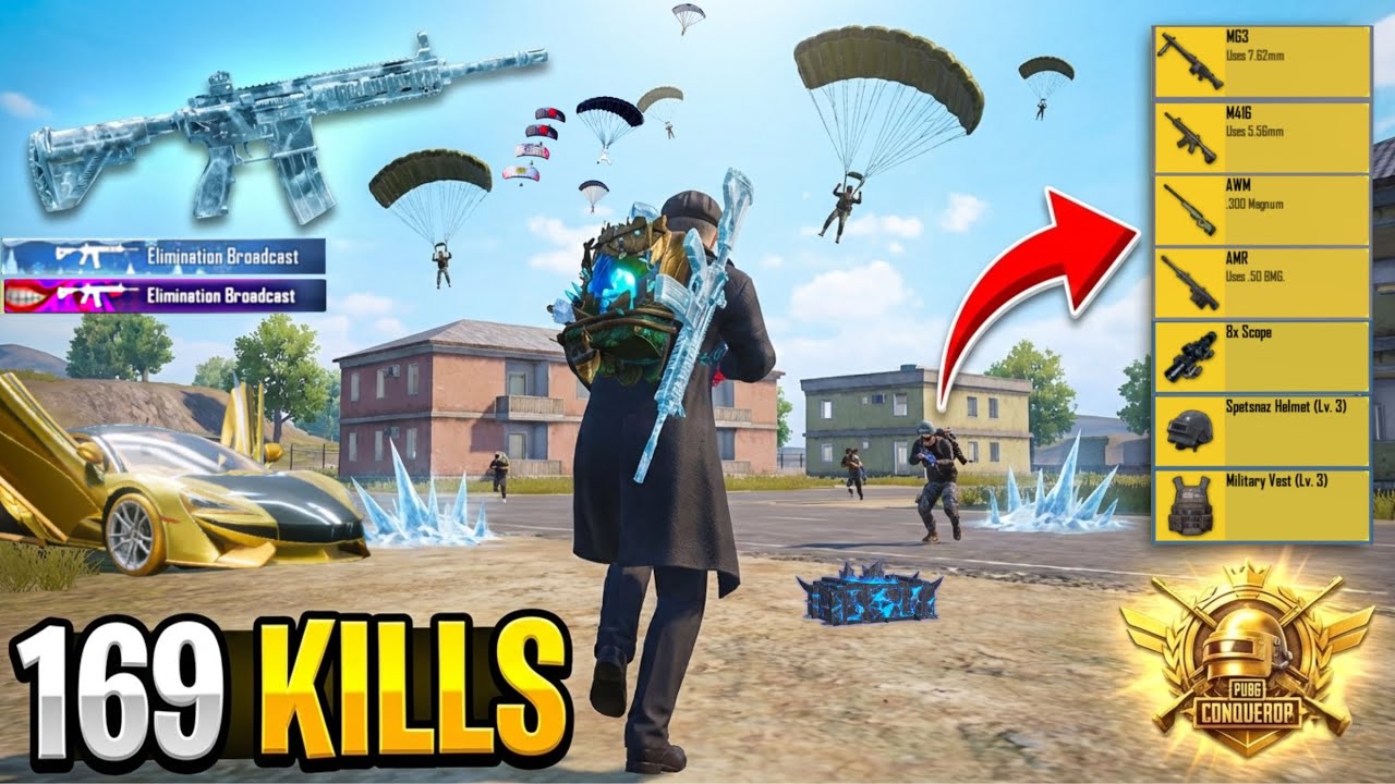 169 KILLS 🚀💀 Fastest Squad Wipe Marathon | PUBG MOBILE BGMI