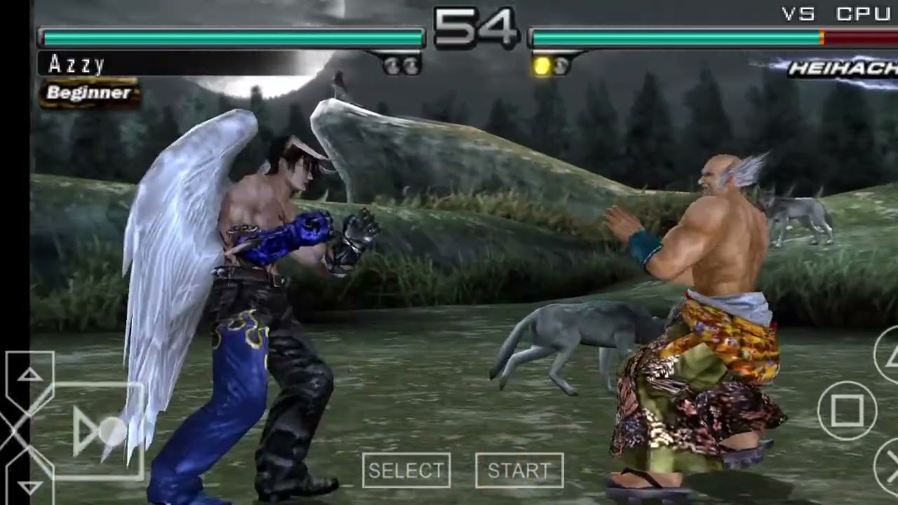 Tekken 5|| ultimate death fight Jin vs Heiachi Mishima 🔥🔥🔥