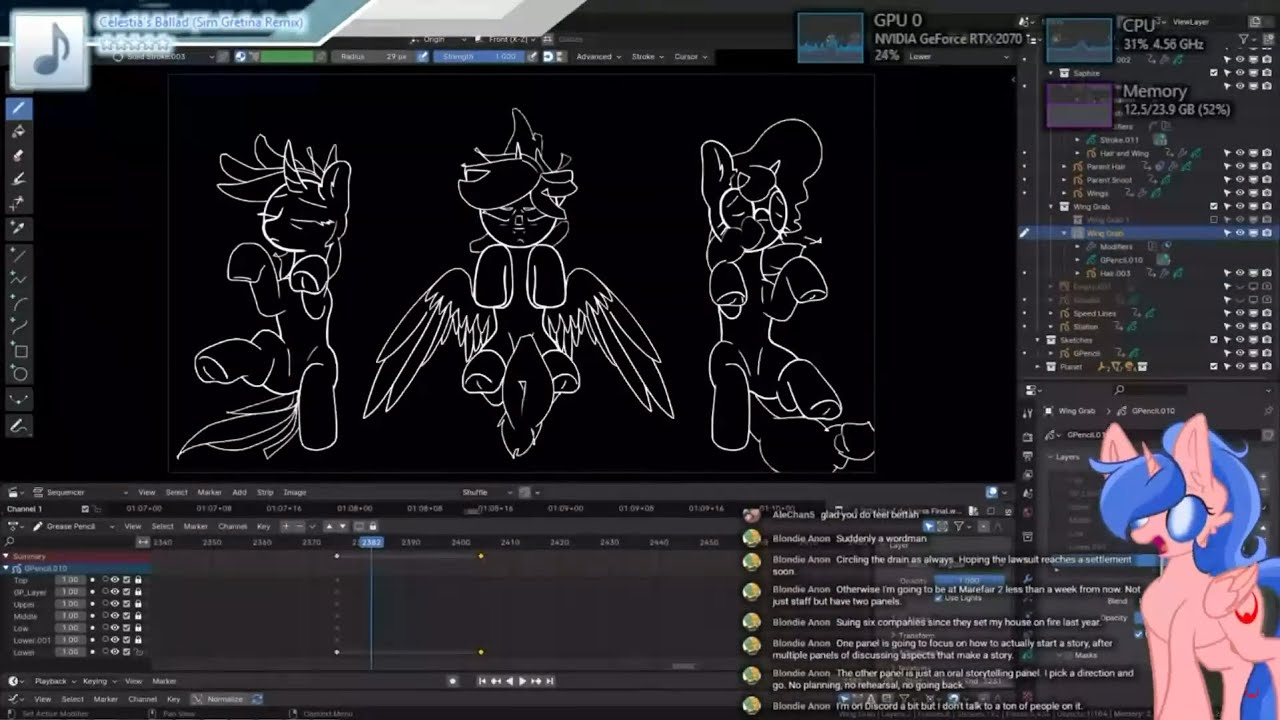 Behind the Scenes - Animation Timelapse for ALBOD