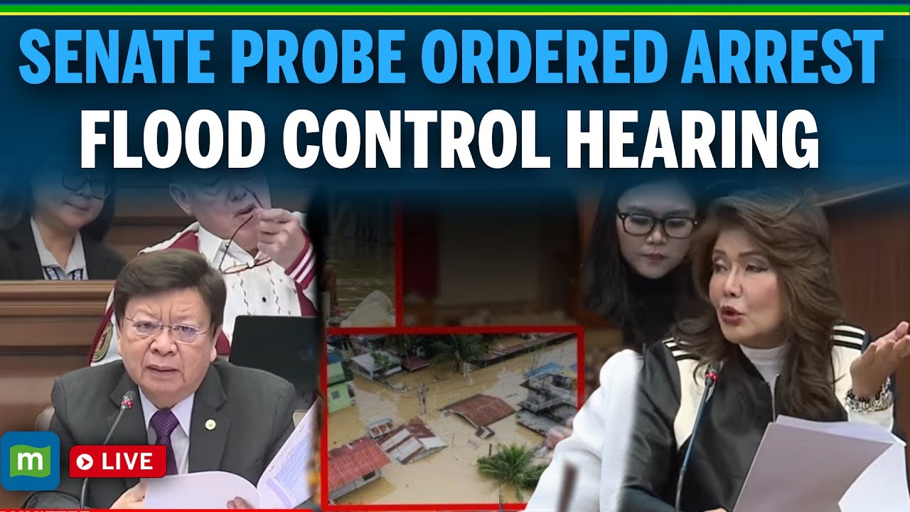 Philippines Senate LIVE: Blue Ribbon Committee Hearing on Anomalous Flood Control Projects