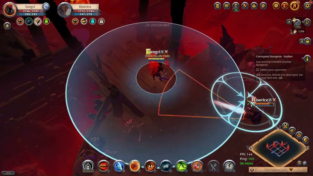 #albiononline   #corrupteddungeon  dual sword corrupted dungeon 7 win in a row