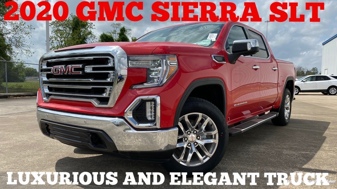 2020 GMC Sierra SLT 5.3L V8: Start up & Review
