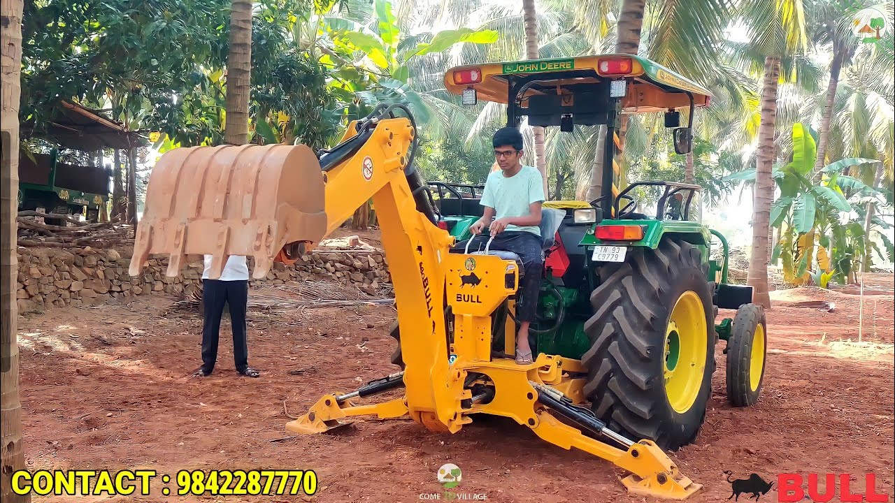 Agri bull backhoe excavator farmer review in tamil  | 9842287770 |Come to Village